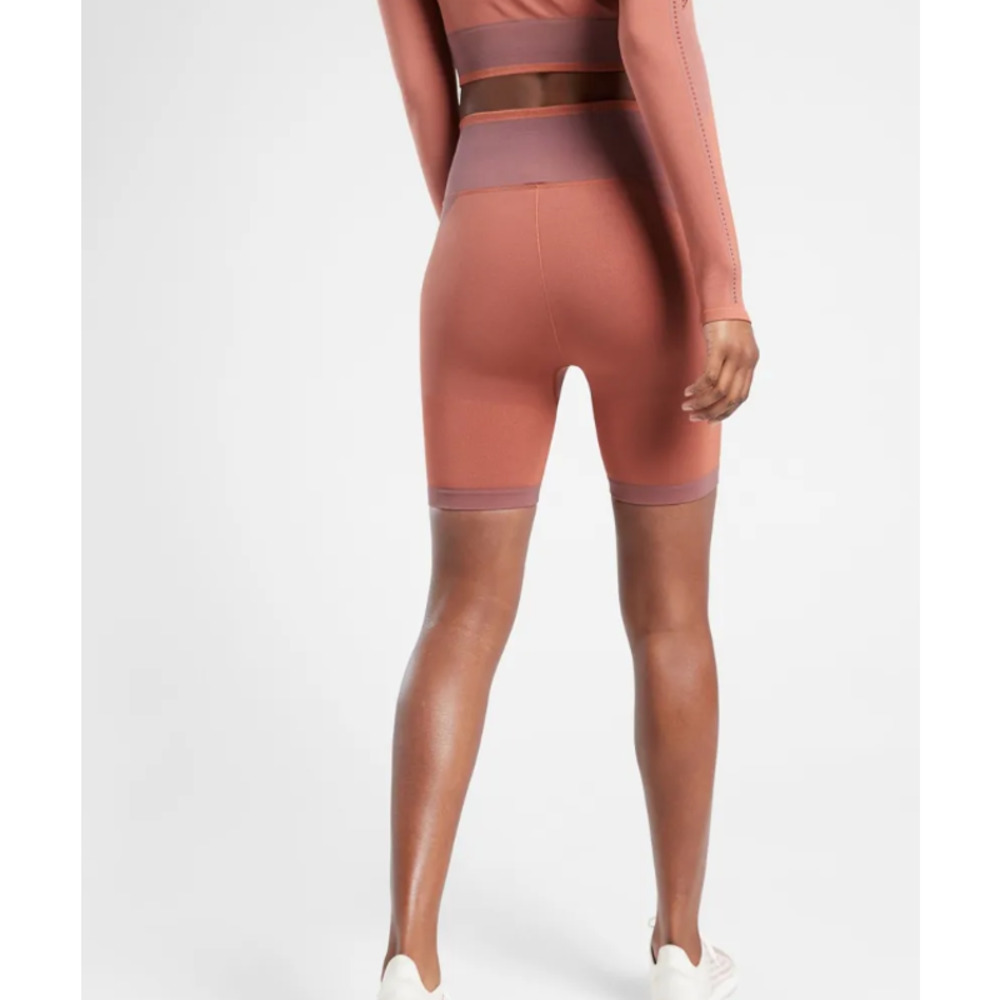 Athleta womens legend seamless bike short NEW xxs Allyson Felix running yoga